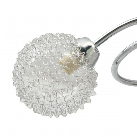 Plafondlamp voor 3 G9 gloeilampen 120 W