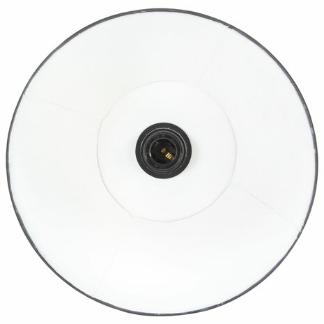 Hanglamp rond 25 W E27 28,5 cm zwart