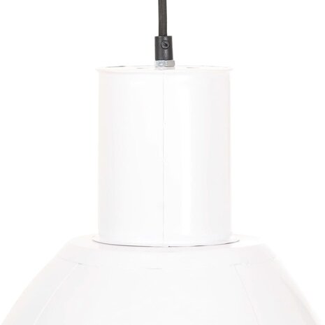 Hanglamp rond 25 W E27 28,5 cm wit