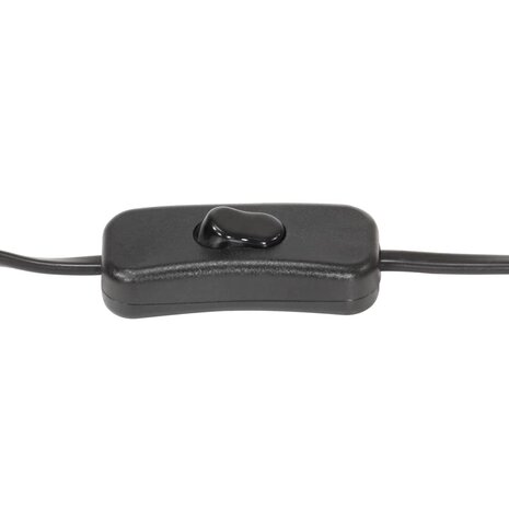 Vloerlamp E27 massief mangohout wit