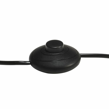 Vloerlamp E27 massief mangohout messingkleurig