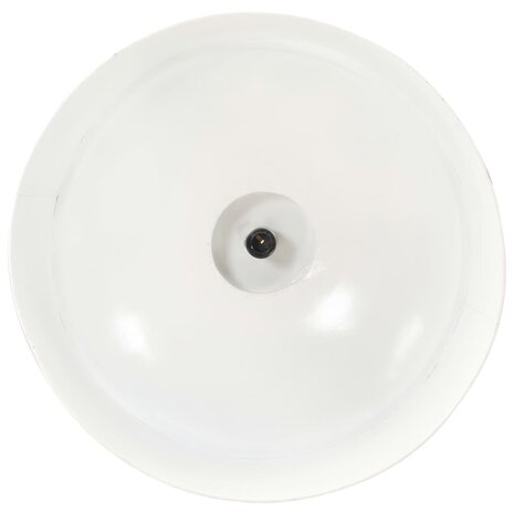 Hanglamp industrieel E27 32 cm wit