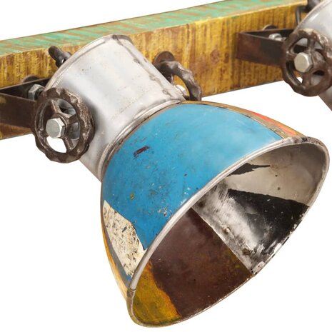 Wandlamp industrieel E27 65x25 cm meerkleurig
