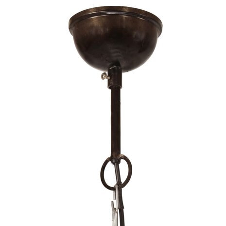 Hanglamp industrieel rond 25 W E27 40 cm meerkleurig