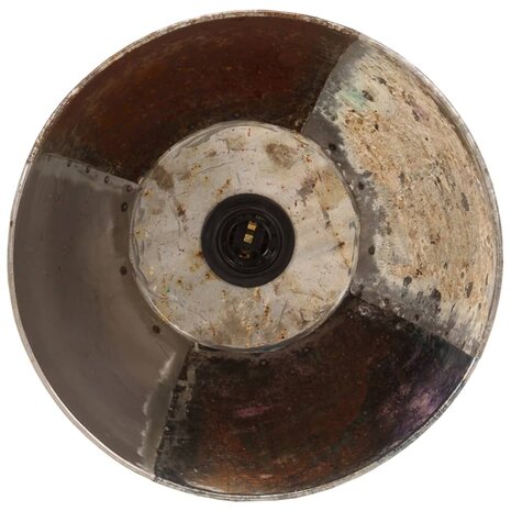 Hanglamp industrieel rond 25 W E27 28,5 cm meerkleurig