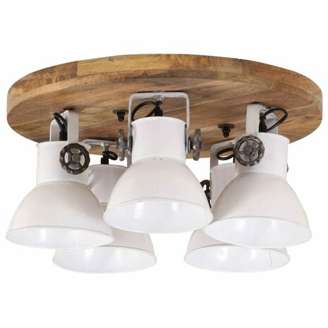 Plafondlamp 25 W E27 50x50x25 cm wit