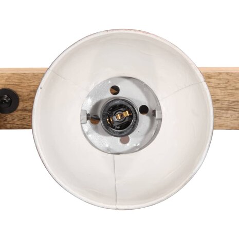 Wandlamp 25 W E27 90x25 cm verweerd rood