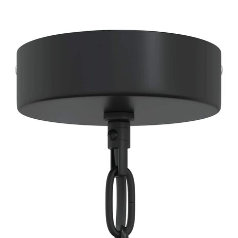 Hanglamp E27 Ø 31 cm ijzer zwart