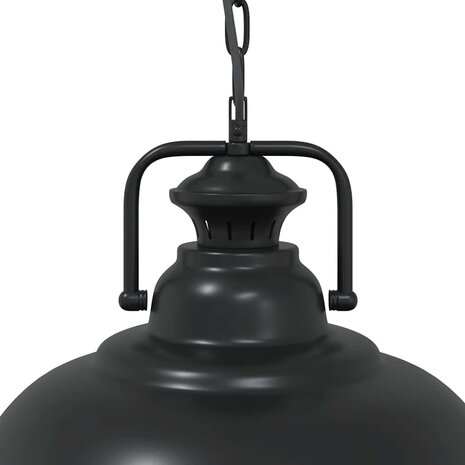 Hanglamp E27 Ø 31 cm ijzer zwart