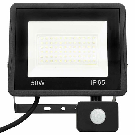 Spotlight met sensor LED 50 W warmwit