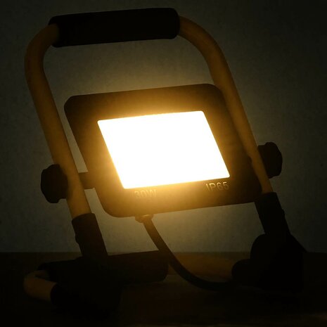 Spotlight met handvat LED 30 W warmwit