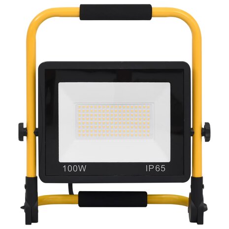 Spotlight met handvat LED 100 W warmwit