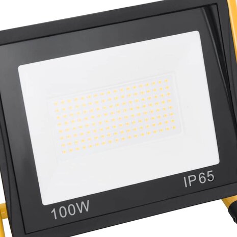 Spotlight met handvat LED 100 W koudwit
