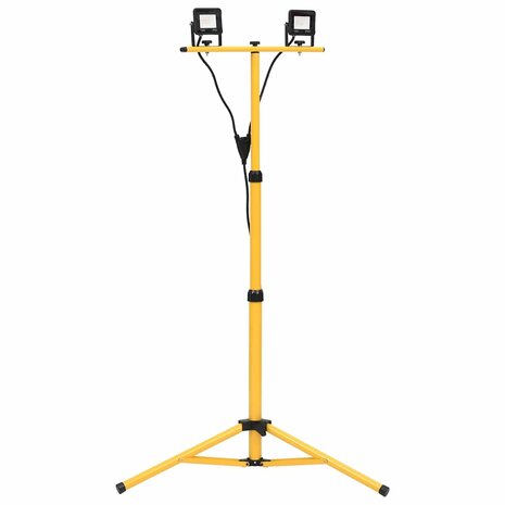 Spotlight met statief LED 2x10 W warmwit