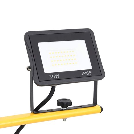 Spotlight met statief LED 2x30 W koudwit
