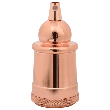 Lamphouders 2 st roségoud E27