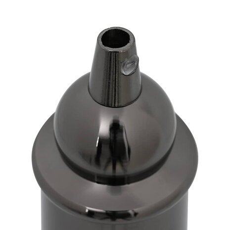 Lamphouders 2 st glanzend zwart E27