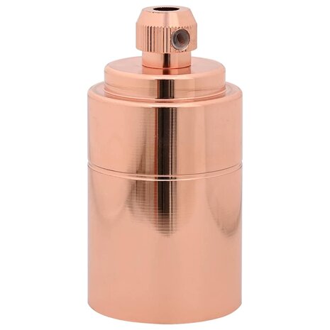 Lamphouders 2 st roségoud E27
