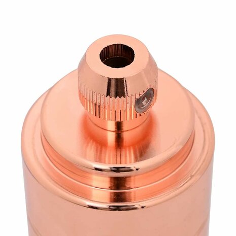 Lamphouders 2 st roségoud E27