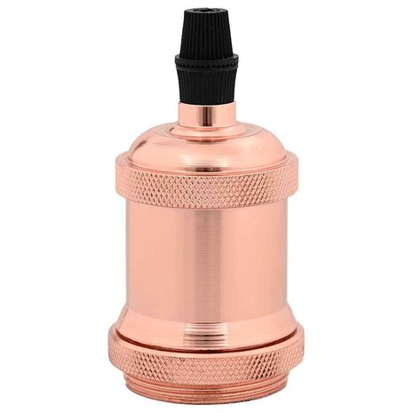 Lamphouders 2 st roségoud E27