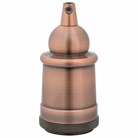 Lamphouders 2 st rood brons E27