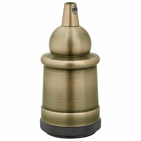 Lamphouders 2 st brons E27