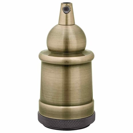 Lamphouders 2 st brons E27