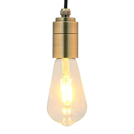 Lamphouders 2 st brons E27