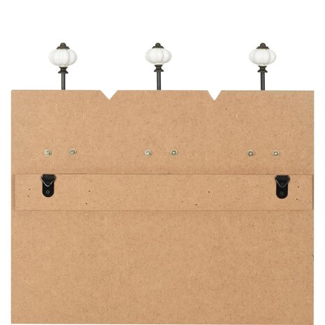 Wandkapstok met 6 haken FAMILY 120x40 cm