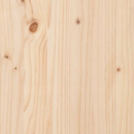Kledingrek 100x45x150 cm massief grenenhout