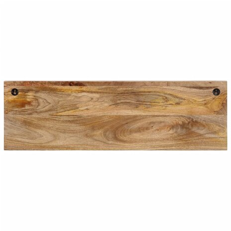 Wandkapstok met 5 haken massief mangohout