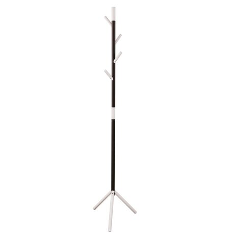Kapstok Linair staand met 4 haken 180 cm wit