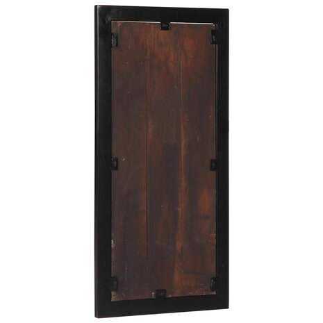 Kapstok 40x2x80 cm massief gerecycled hout meerkleurig