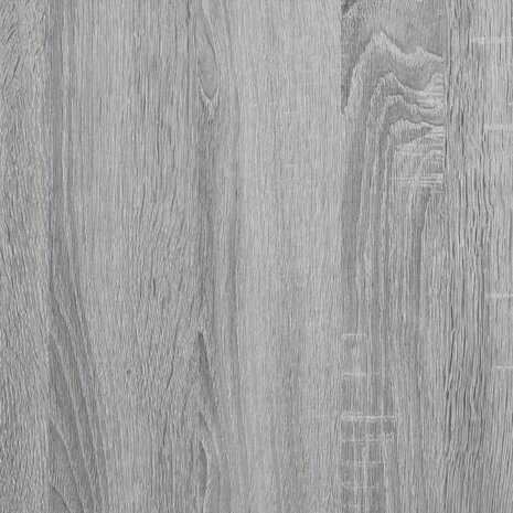 4-delige Kaptafelset bewerkt hout grijs sonoma eikenkleurig