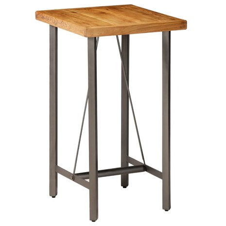 Barset massief gerecycled teakhout 3-delig