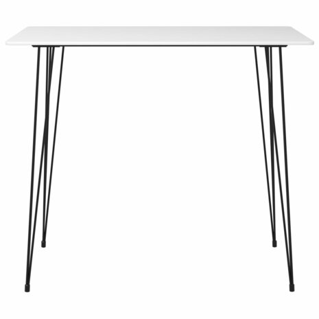 5-delige Barset wit en zwart