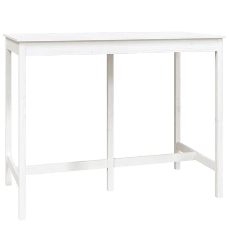7-delige Barset massief grenenhout wit