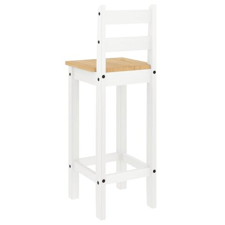 5-delige Barset massief grenenhout wit