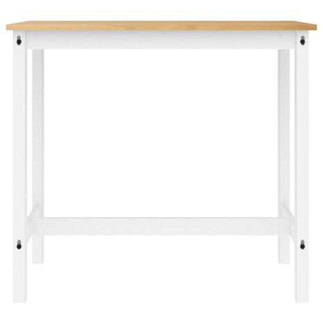 5-delige Barset massief grenenhout wit
