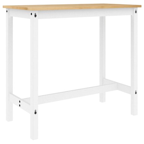 5-delige Barset massief grenenhout wit