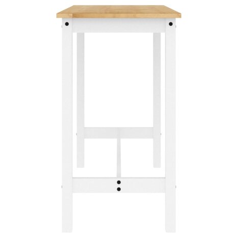 3-delige Barset massief grenenhout wit