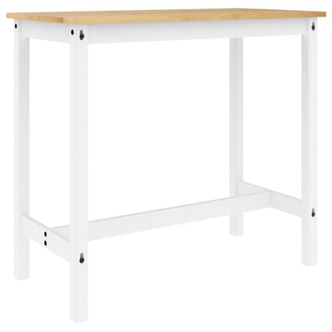 3-delige Barset massief grenenhout wit