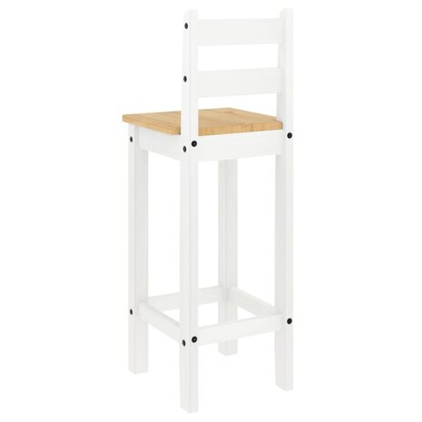 5-delige Barset massief grenenhout wit