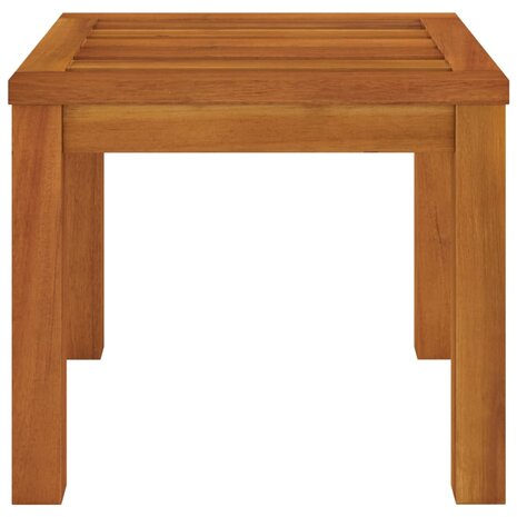 Tuinkrukjes 2 st met kussens 40x40x42 cm massief acaciahout