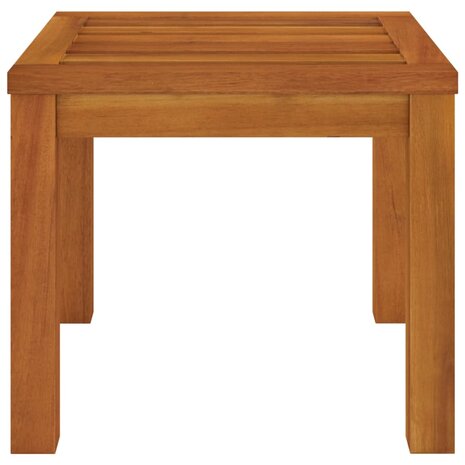 Tuinkrukjes 2 st met kussens 40x40x42 cm massief acaciahout