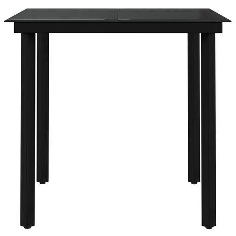 3-delige Tuinset zwart