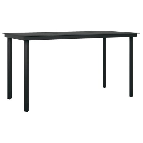 5-delige Tuinset zwart