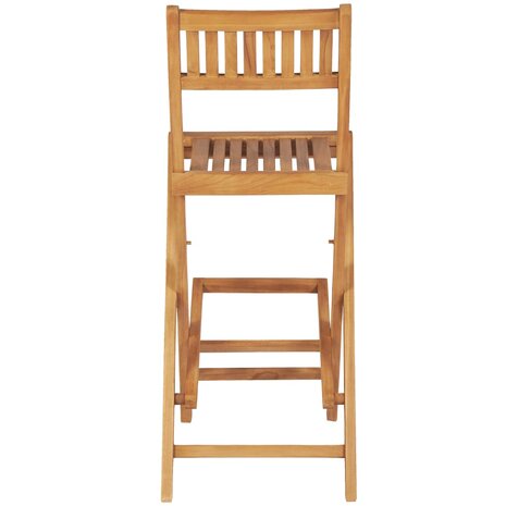 3-delige Barset massief teakhout