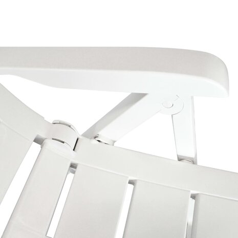 3-delige Tuinset polypropeen wit