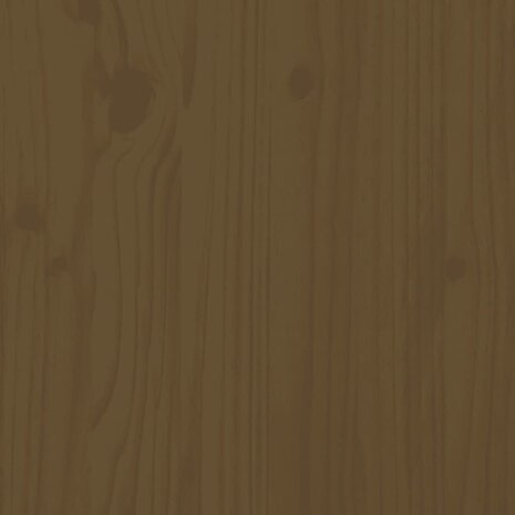 5-delige Loungeset met kussens massief hout honingbruin